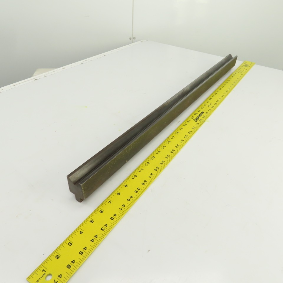36-3/4″ Press Brake Forming 90° V Angle Die Block 1/2″ Tang 1-5/8″H 1-1/2″ Thic