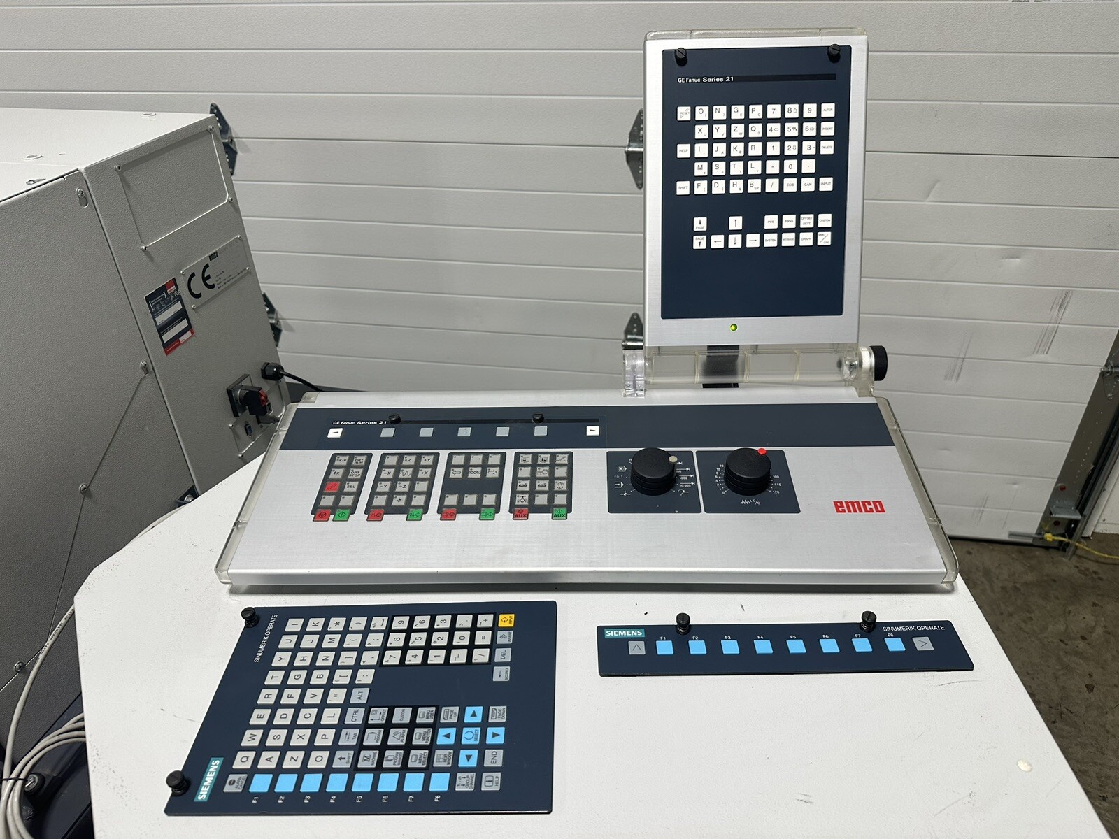 Emco Concept Turn 60 CNC Lathe w/ GE Fanuc Series 21 & Siemens Sinumerik Operate