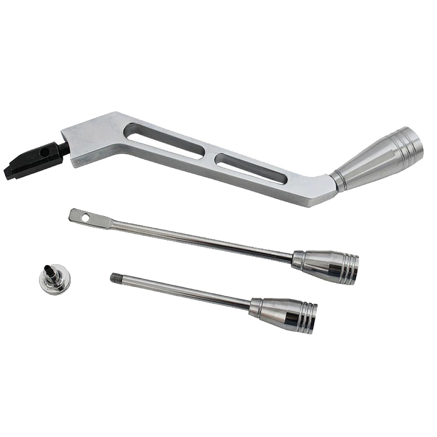 Polished Billet Aluminum Column Shifter Lever,Turn Signal, Lever Hazard Boots &