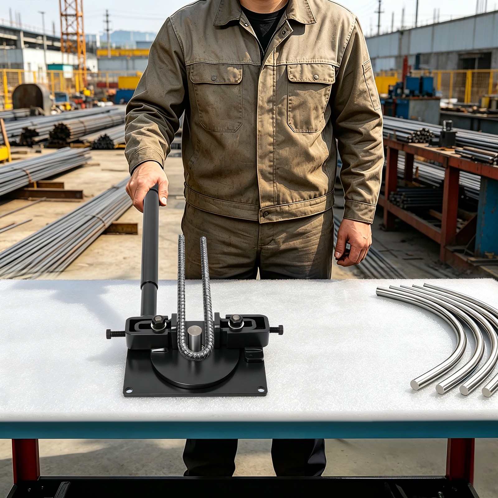 Manual Rebar Bender,Metal Rod Bar Bender,Manual Rebar Bending Machine for Steel