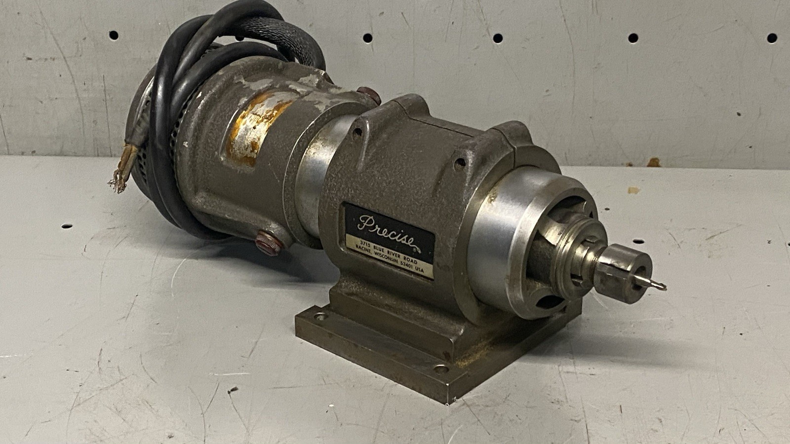 Precise Super 65 Lathe Tool Post Grinder Motor 1/2 Hp 45,000 RPM Made In USA