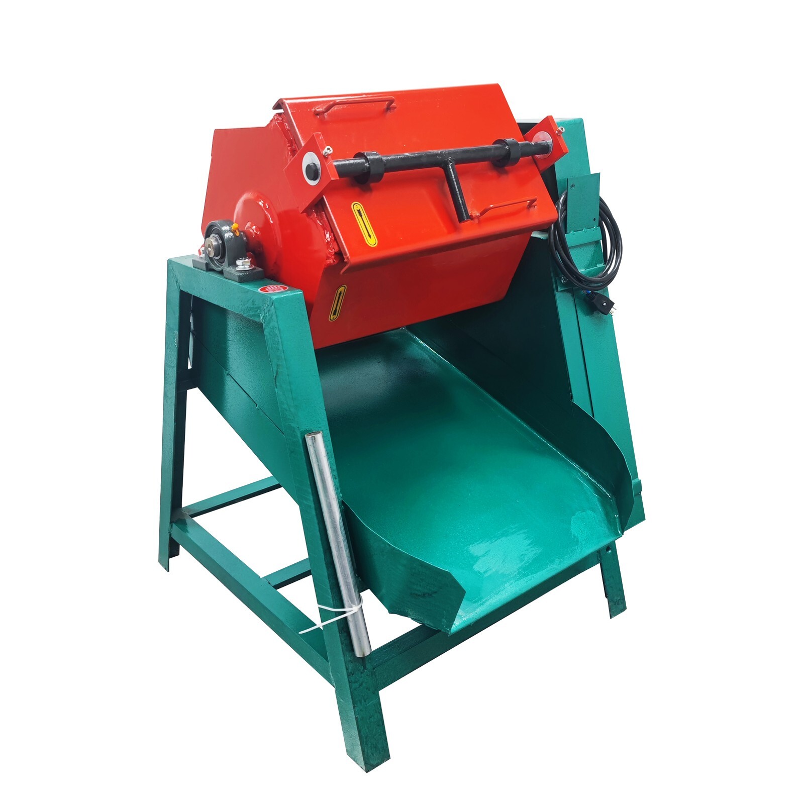 15.8gal Roller Polishing Deburring Machine Raw Edge Removal Machine 45 RPM 110V