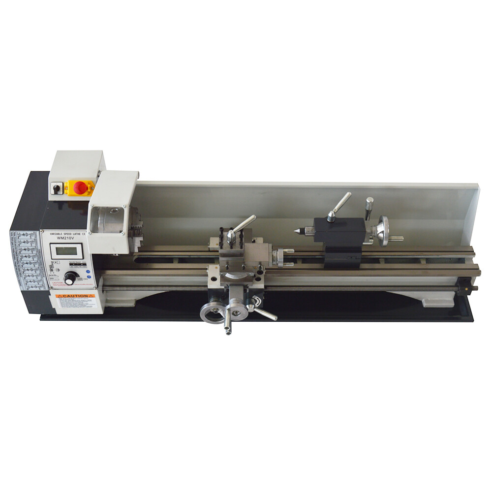 Techtongda Precision Metal Lathe Extended Bench Lathe 900W Brushless Motor 110V