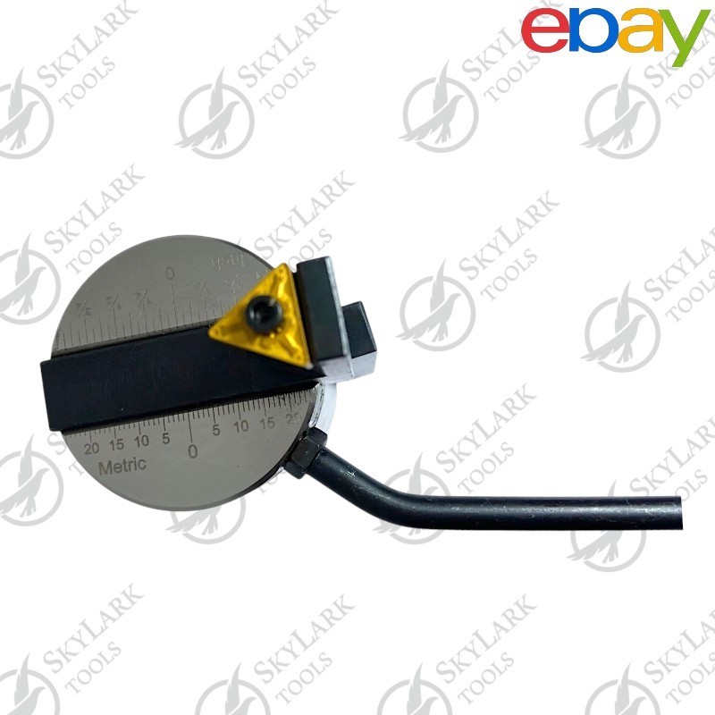 60mm Radius Lathe Ball Turning Attachment with TNMG16 Carbide Insert | Metric