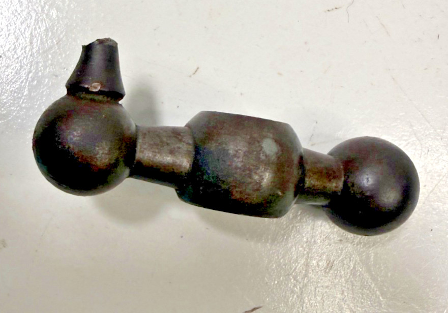 South Bend 9″ Lathe Crossfeed & Compound Dial handle, broken knob