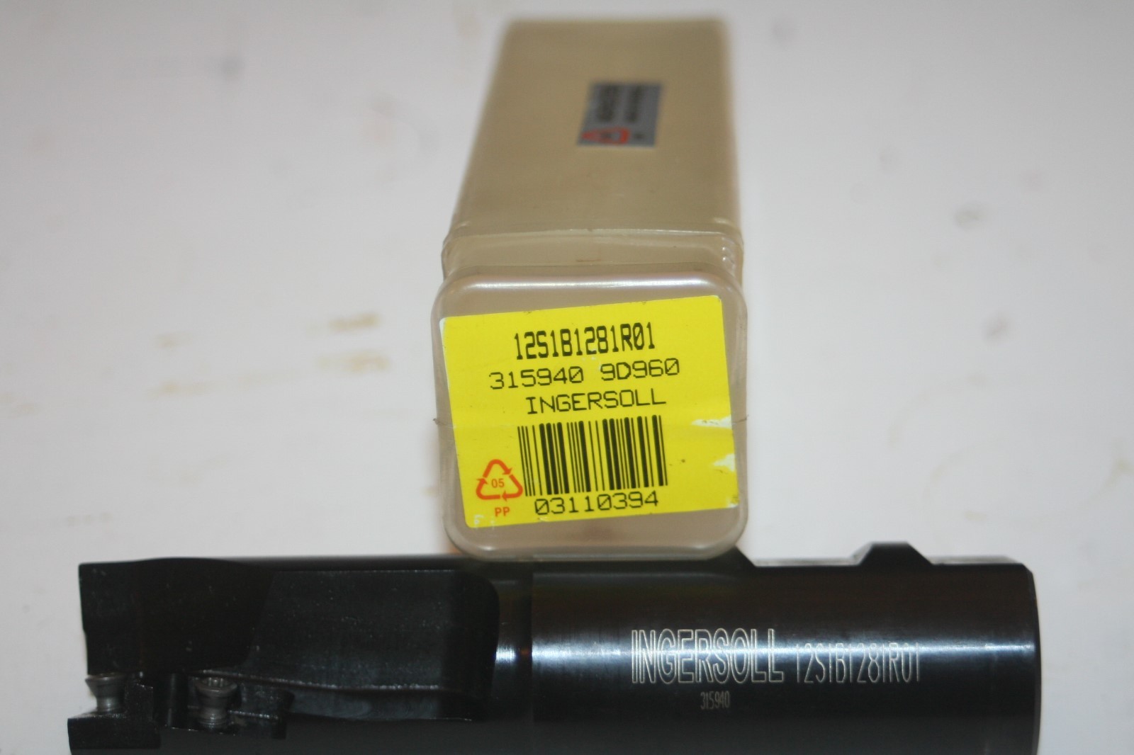 Ingersoll 90 Degree Center Cutting Endmill 12S1B1281R01 * NEW *