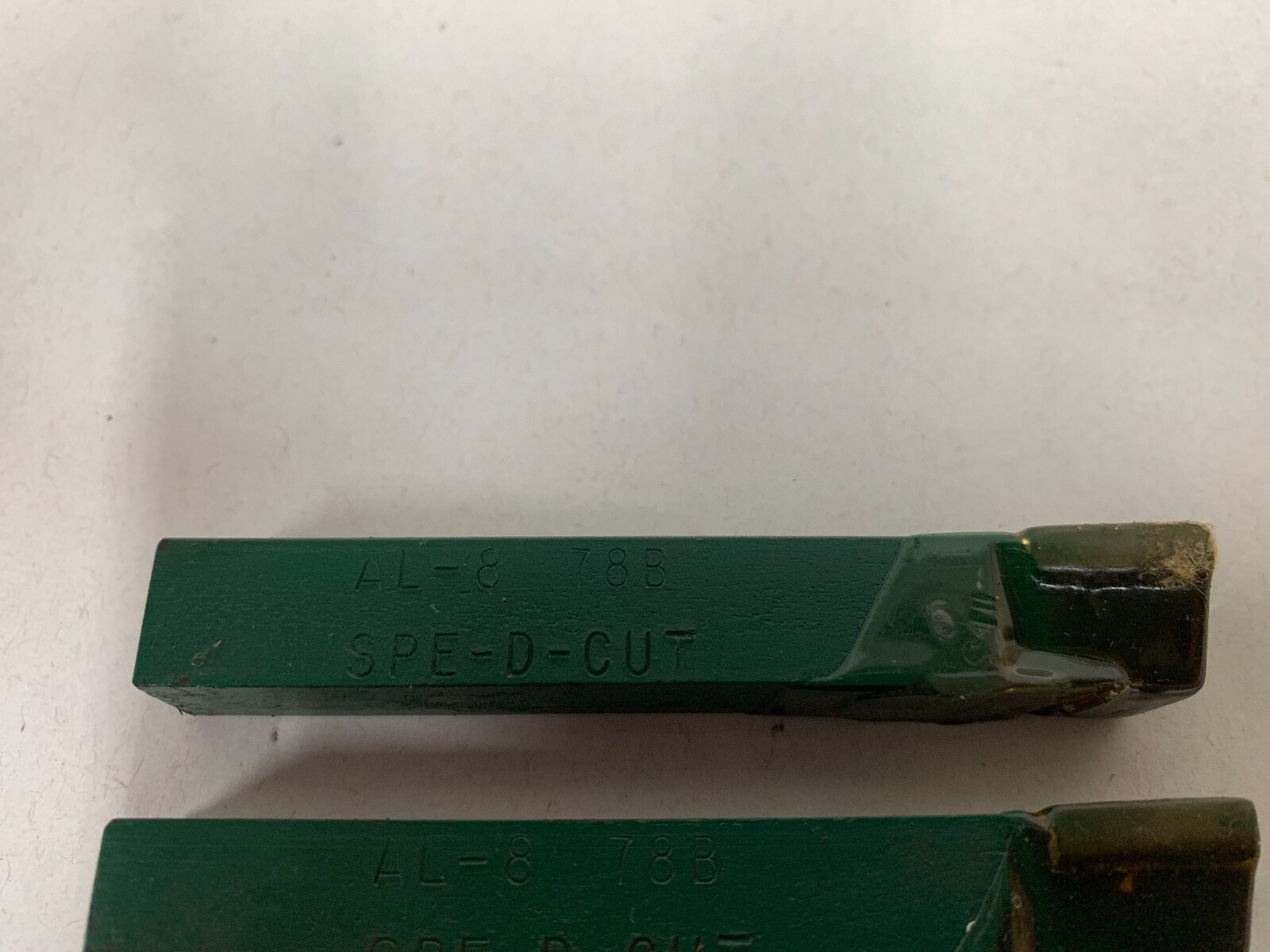 (2) UNUSED Spe-D-Cut AL-8-78B Carbide Tip Lathe Tooling Cutter Cutting Tool (A8)