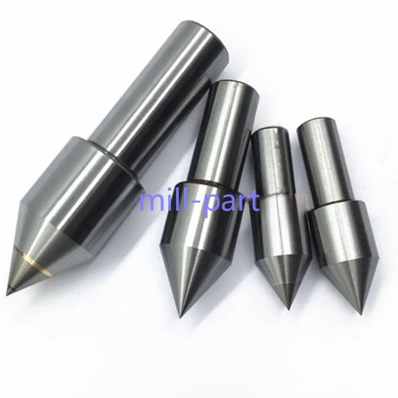 Straight Shank Dead Center Alloy White Steel Lathe Morse Taper Center Tip Tool