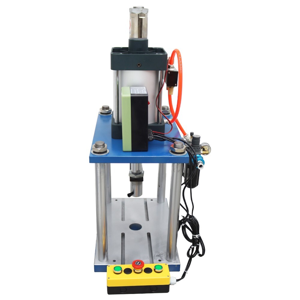 2866LBS/1300kg Pneumatic Punch Press Machine w/Controller Footswitch 2-4″ Stroke