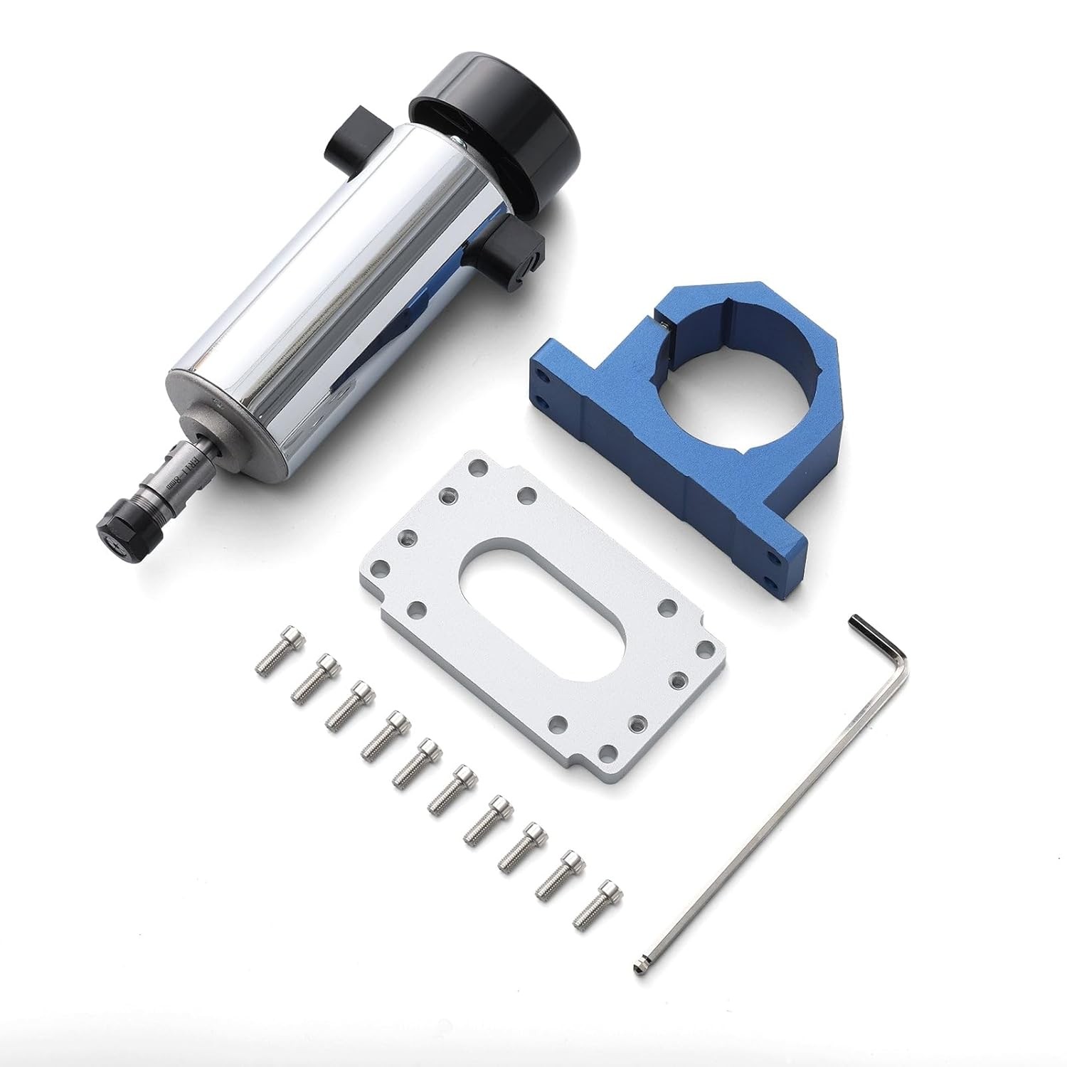 Genmitsu 300W DC Spindle Motor Kit 48V Power Supply 52mm Clamp ER11 CNC Router