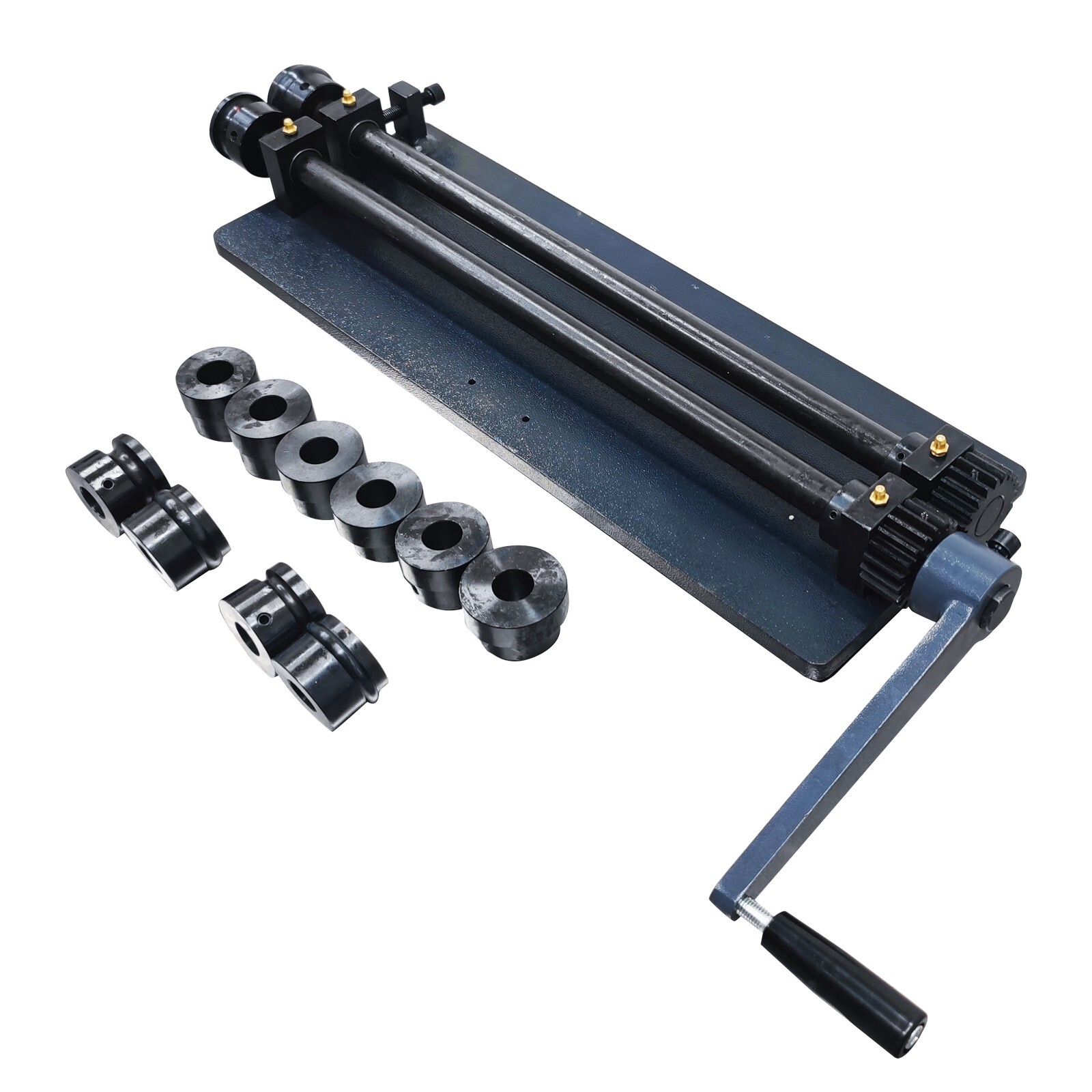 Hand Winding Machine Black Manual Edging Metal Bead Roller Create Channels 18Ga.