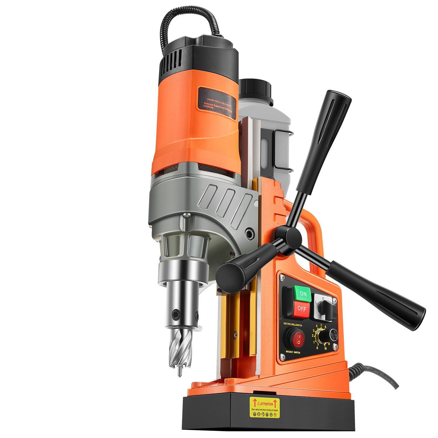 Magnetic Drill 1450W 12500N Portable Mag Drill Press 800RPM