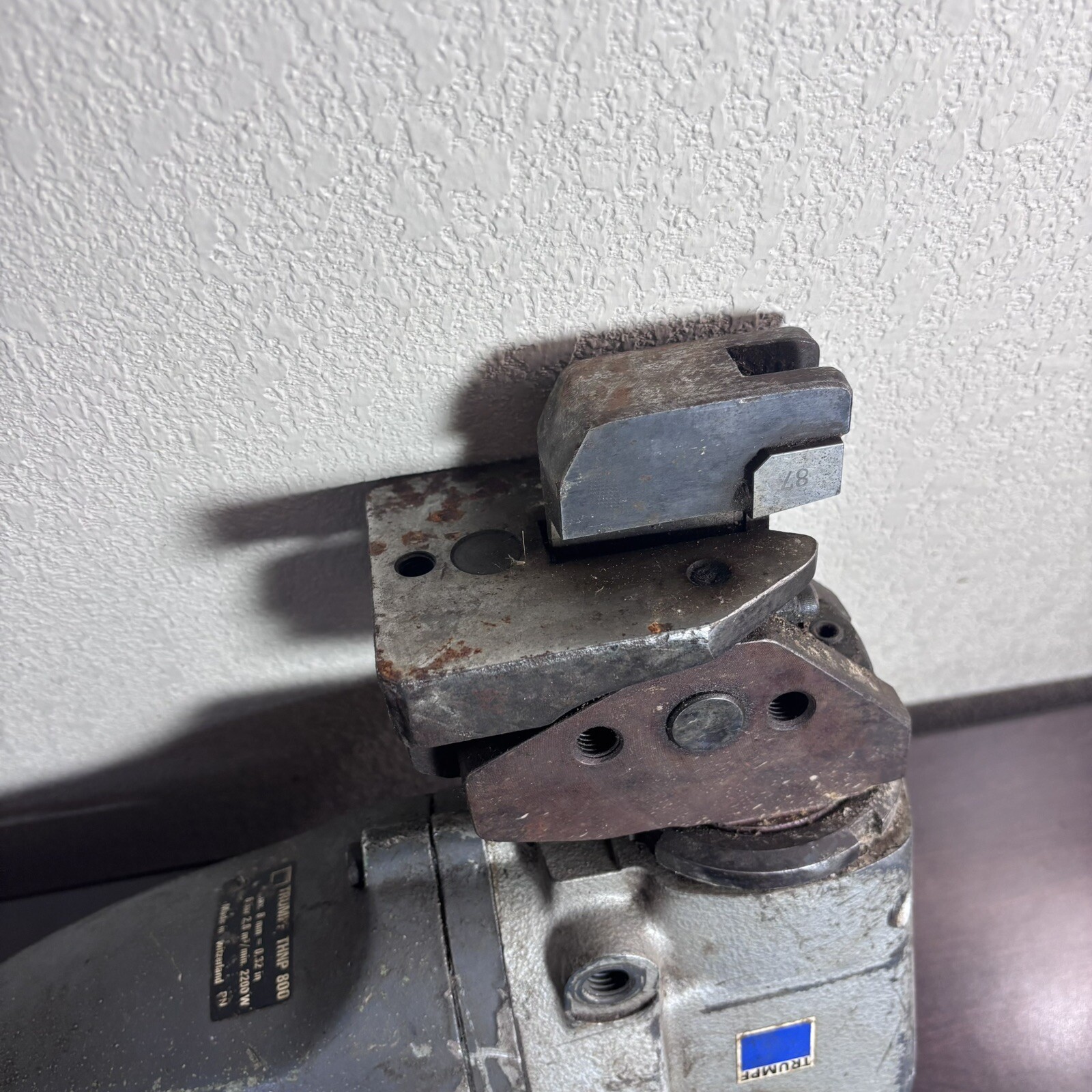 Trumpf THNP 800 Hand Held Pneumatic Air Nibbler Made In Switzerland