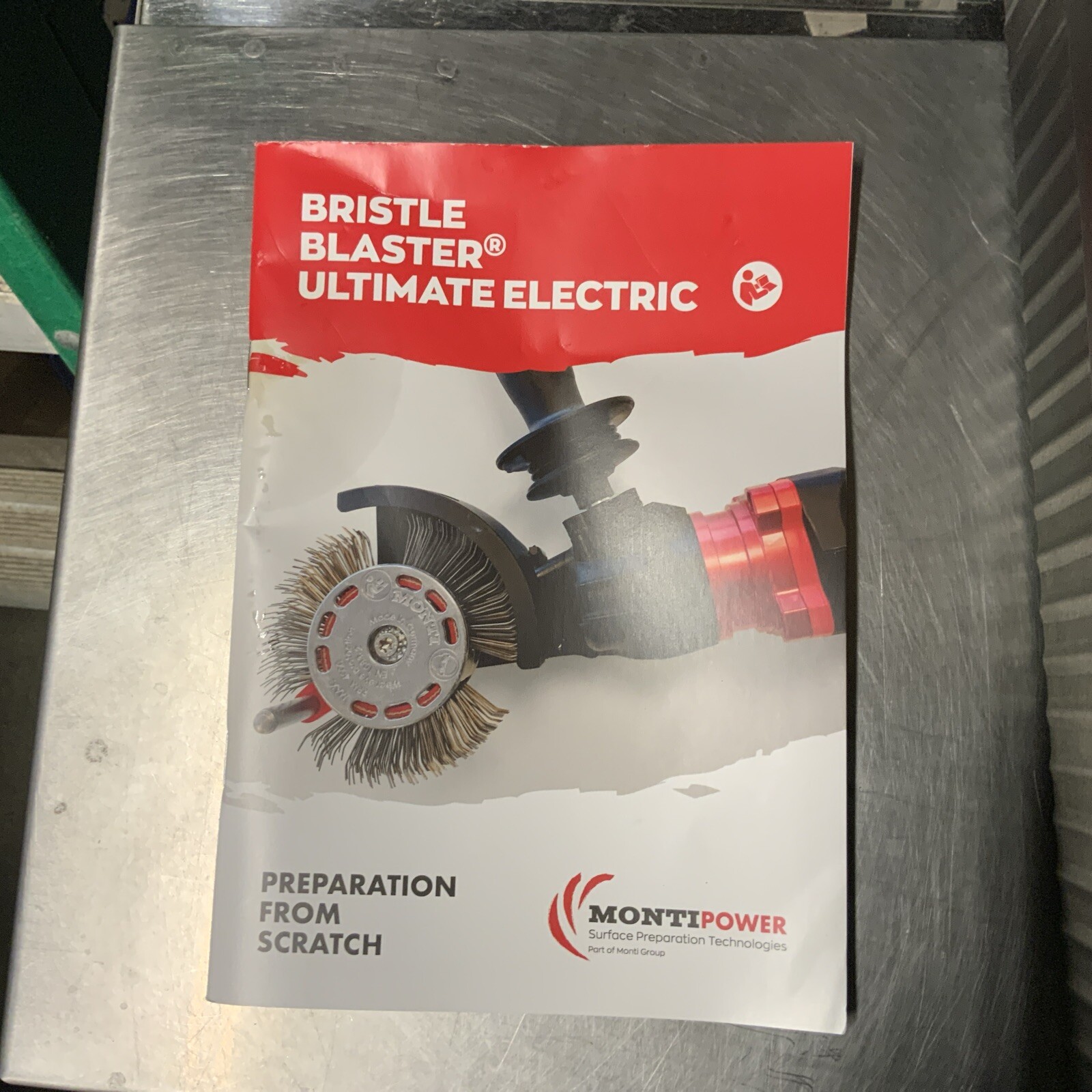 Bristle Blaster Kit Electric W/ 23 & 11mm Carbon Steel Belts