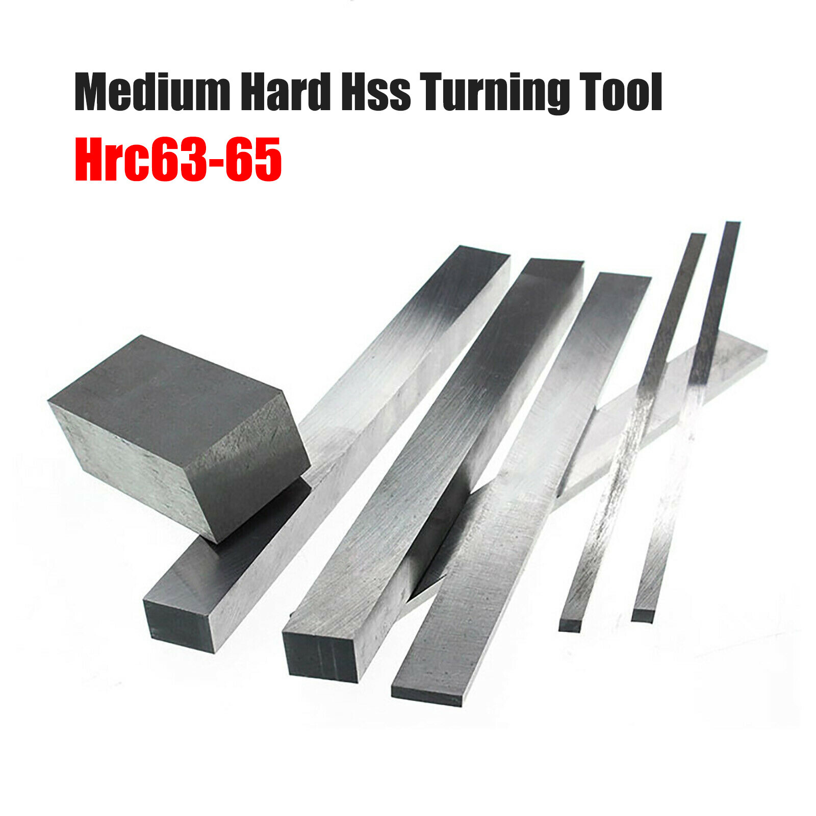 White Steel Plate Sheet HSS General-hard High Speed Steel Lathe Bar Turning Tool