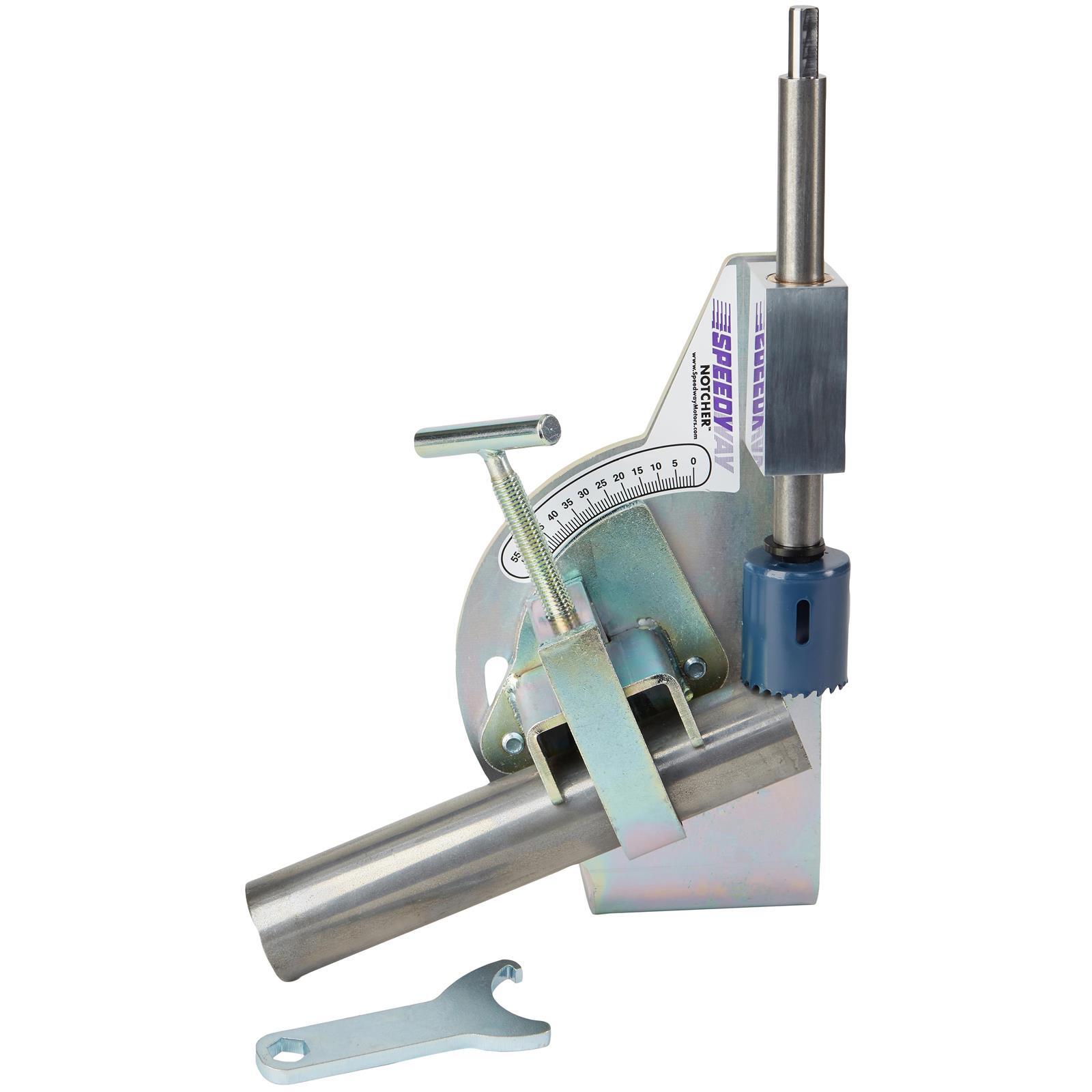 Professional Pipe & Tube Notcher, 9/16″ – 2″ Tubing Notching Tool, 40-90 Degree