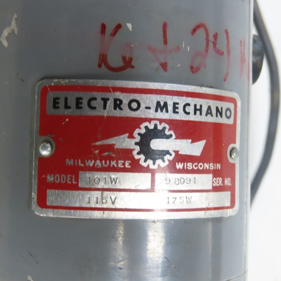 Electro Mechano 101W Mini Drill Press 120V 1PH 1000-10000RPM 1Ph