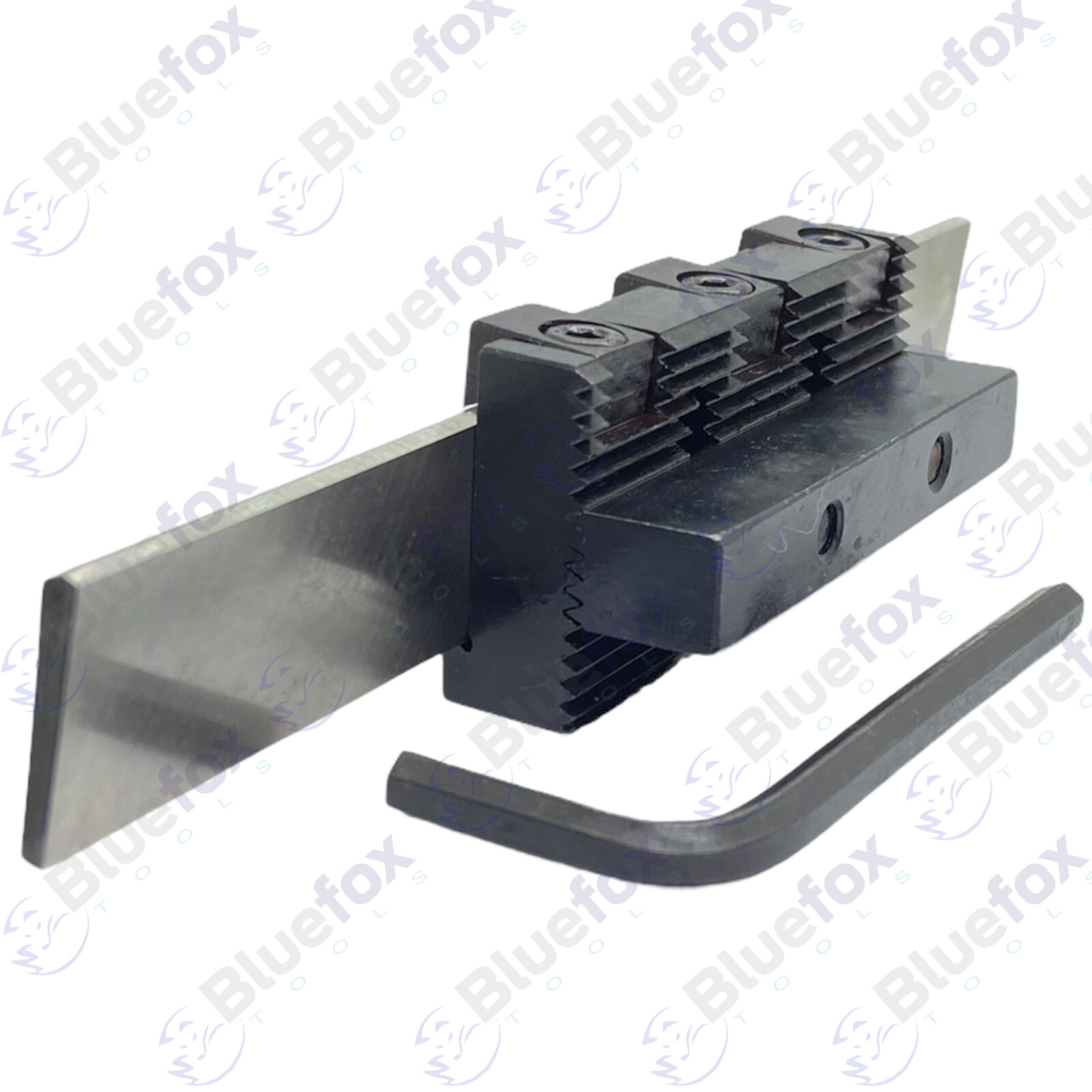 Lathe Adjustable Type Parting Cut Off Tool Holder 10mm Shank With 3/4″ HSS Blade