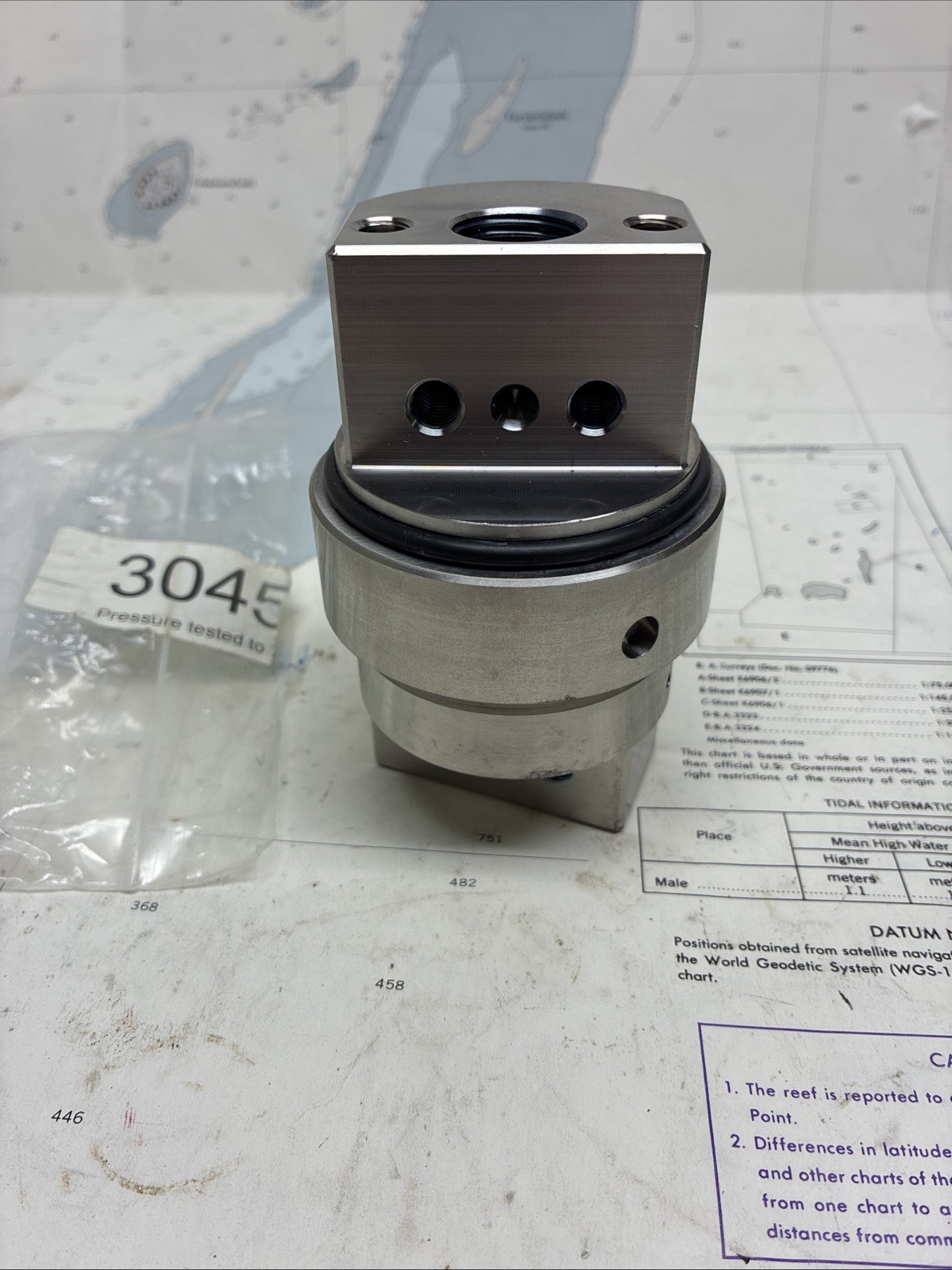 OMAX 304507 High Pressure Swivel for Waterjet Cutting Machine