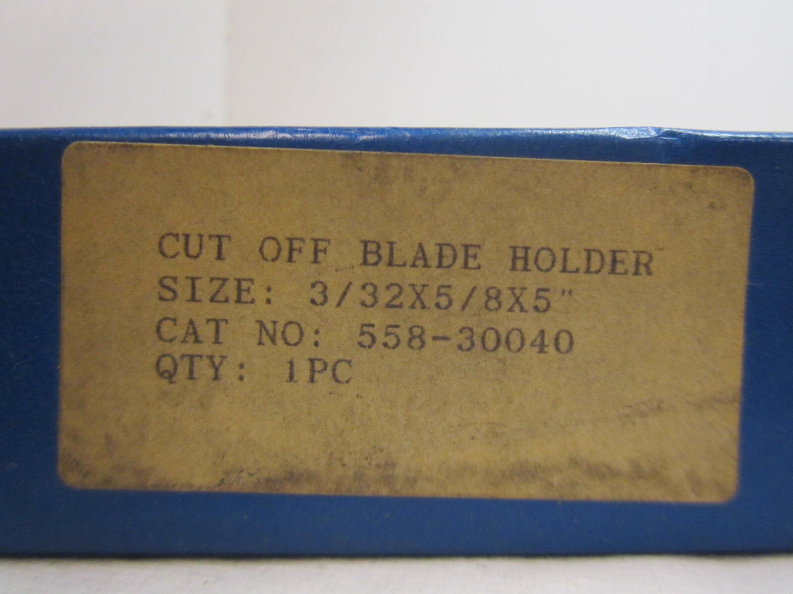 A1-558-30040, 3/32″ x 5/8″ Cutoff Blade Holder 5″ Overall Length 7/8″ Tall