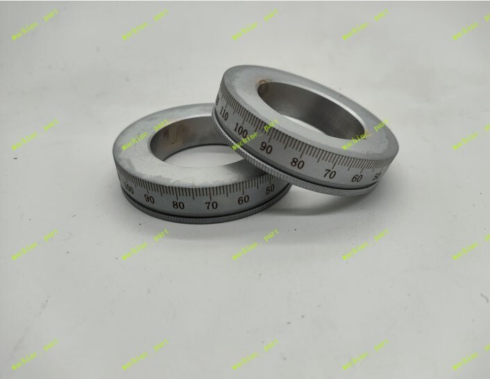 Milling Machine 0-200mm Lathe Scale Metal Ring Dial Machine Part 65*40*14mm 1PC