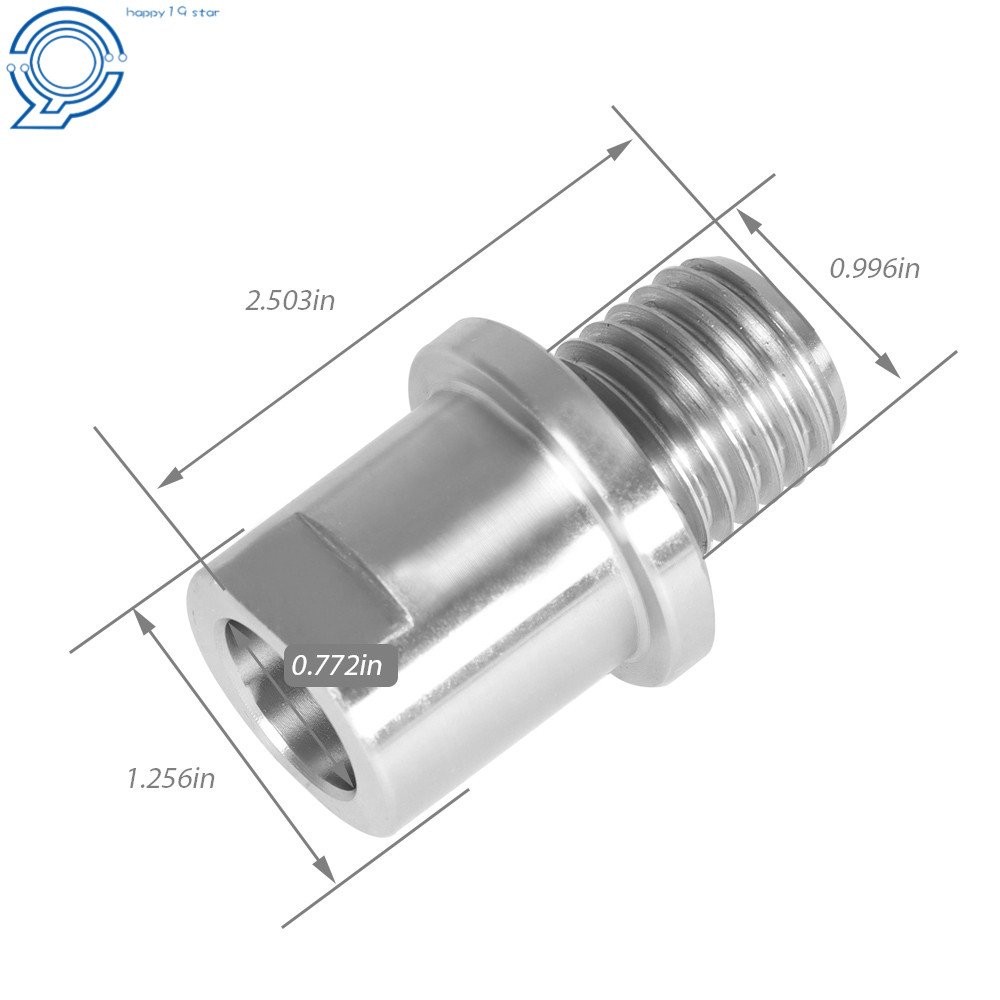 Woodworking Lathe Headstock Spindle Adapter 3/4″ x 10tpi to 1″ x 8tpi