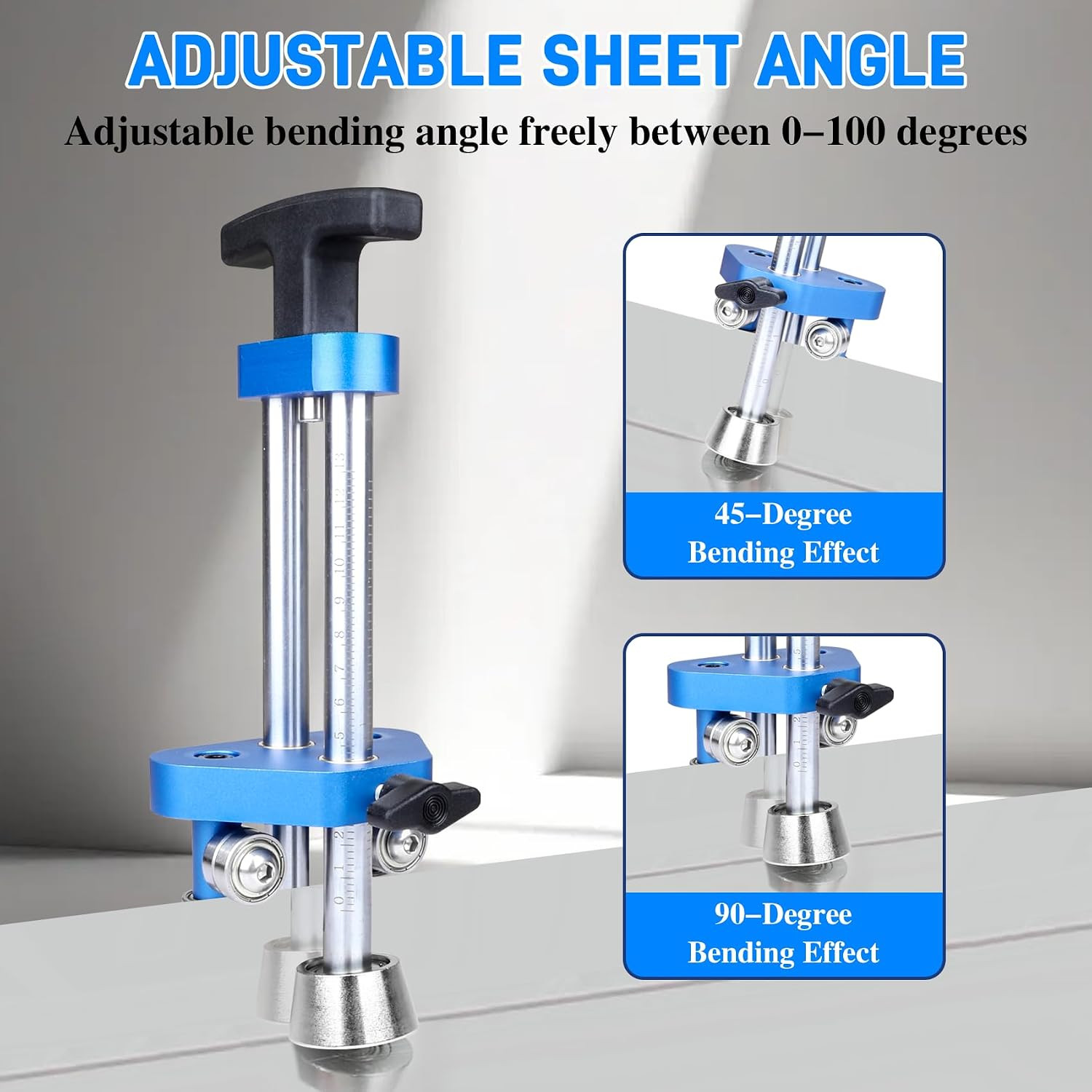 Sheet Metal Roller 1-Station Metal Bender, Professional Sheet Metal Roller Bende
