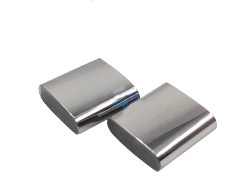 Wire Cutting CNC EDM 20*20*7mm Tungsten Steel /Titanium plating Conductive Block