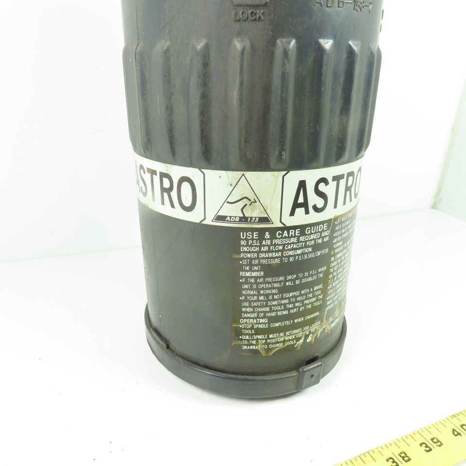A&T Astro ADB-158-7 Pneumatic Power Drawbar Unit 90 PSI