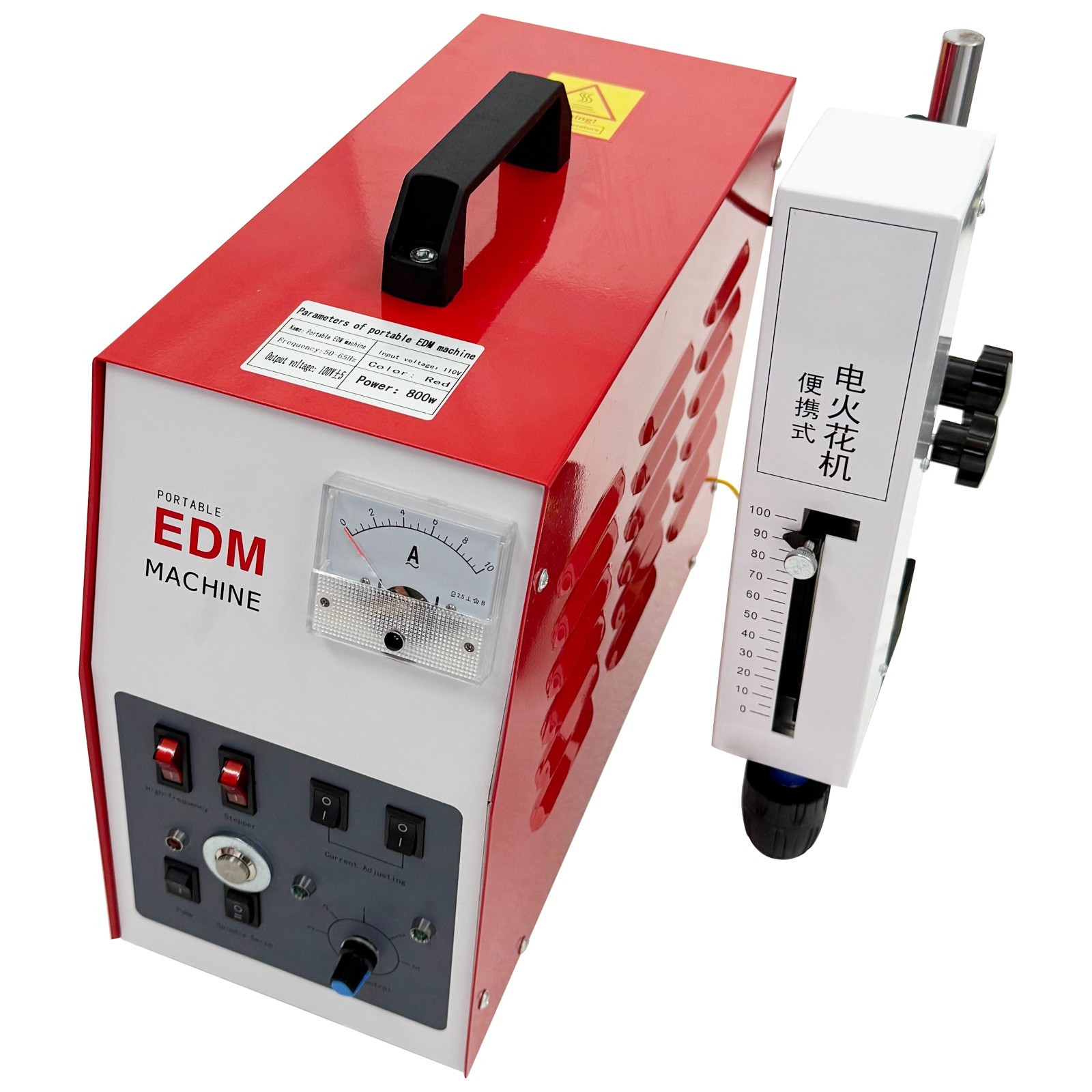 110V Portable Servo EDM Machine Broken Tap Remover Broken Tap&Drill Extractor