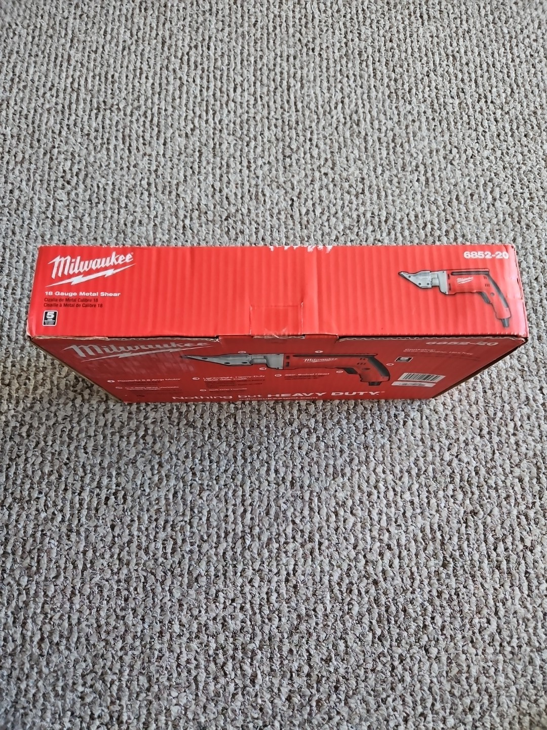 Milwaukee 6852-20 18-Gauge Shear – Red