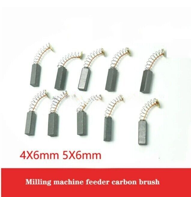 2PCS Carbon Brush Fitfor Power feed ALIGN SBS ALSGS AL-310S Automatic Feeder