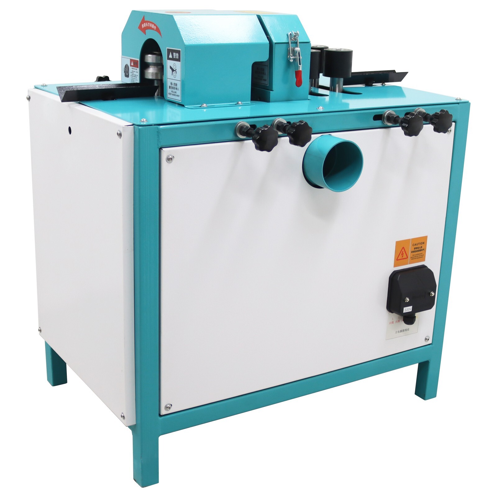 30MM Woodworking Single Round Bar Machine Round Wooden Stick Processing 220V