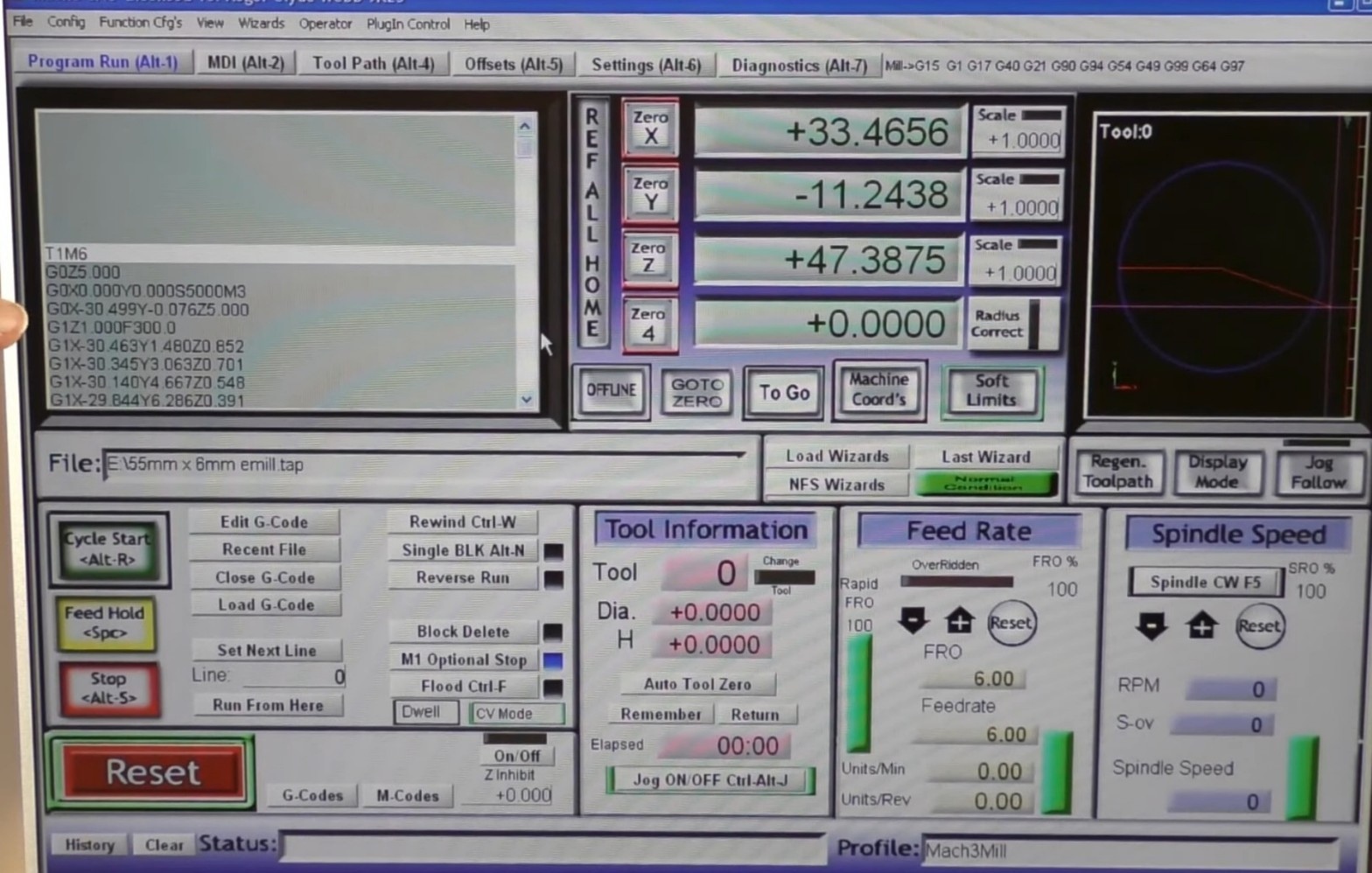 Mach 3 Artsoft CNC Control Software Milling Engraving Machine 2026 Software