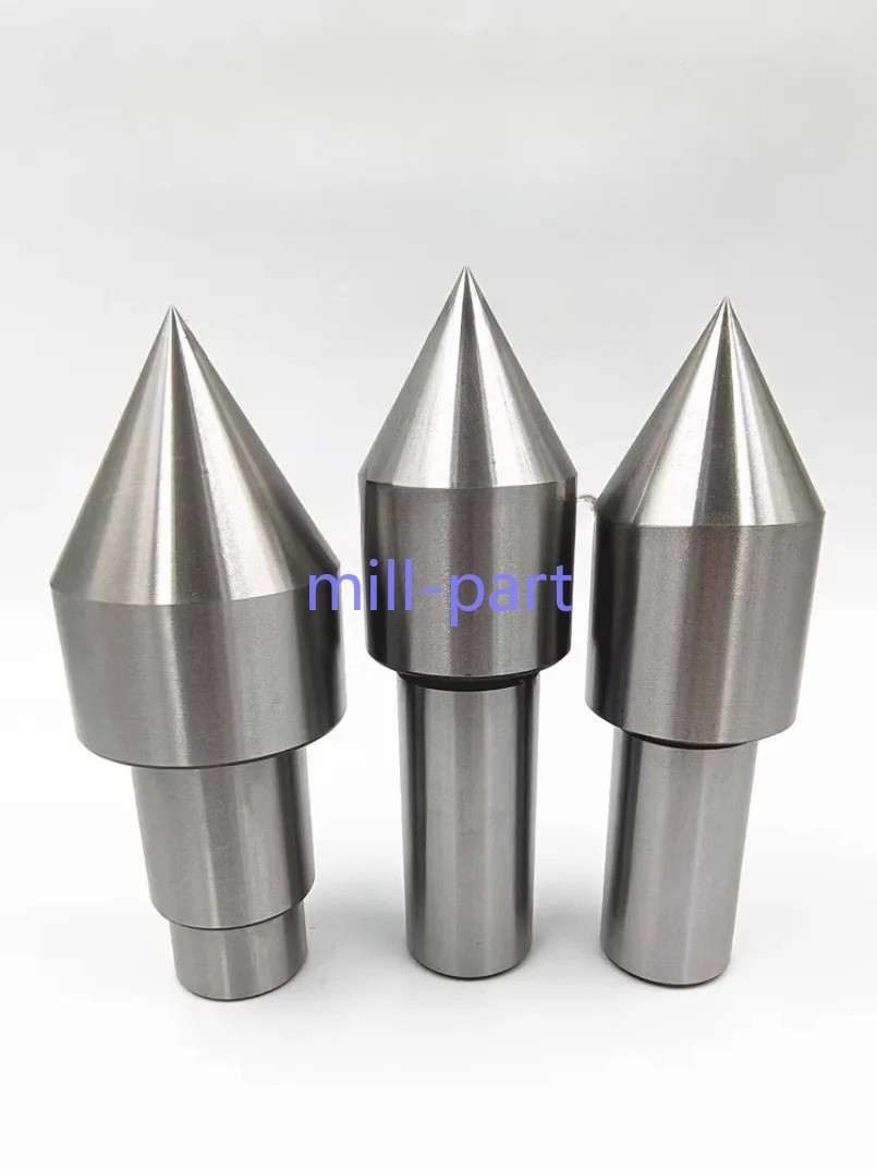 1*Straight Shank Dead Center Alloy White Steel Lathe Morse Taper Center Tip Tool