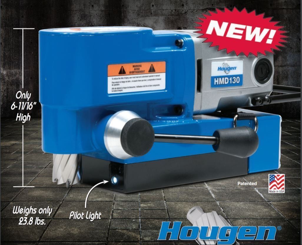 Hougen HMD130 Ultra Low Profile Magnetic Drill 115V