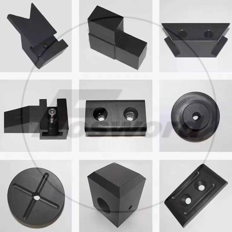 Black POM Sheet Engineering Plastic Polyformaldehyde Plate Thickess 2mm -50mm