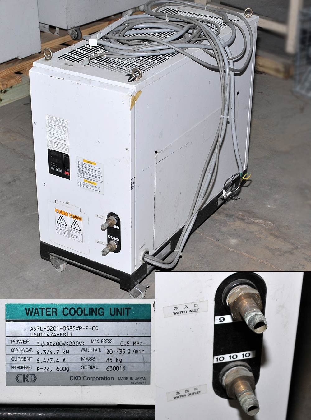 Fanuc a-0C Robocut CNC Wire-Cut Submerged EDM with 16-WC series NC Unit alpha