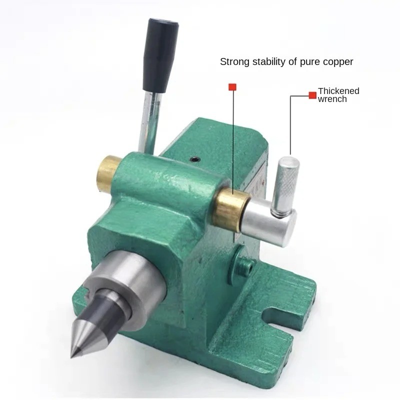 Lathe Tailstock Assembly Woodworking Simple and Fast Retractable Beads Machine