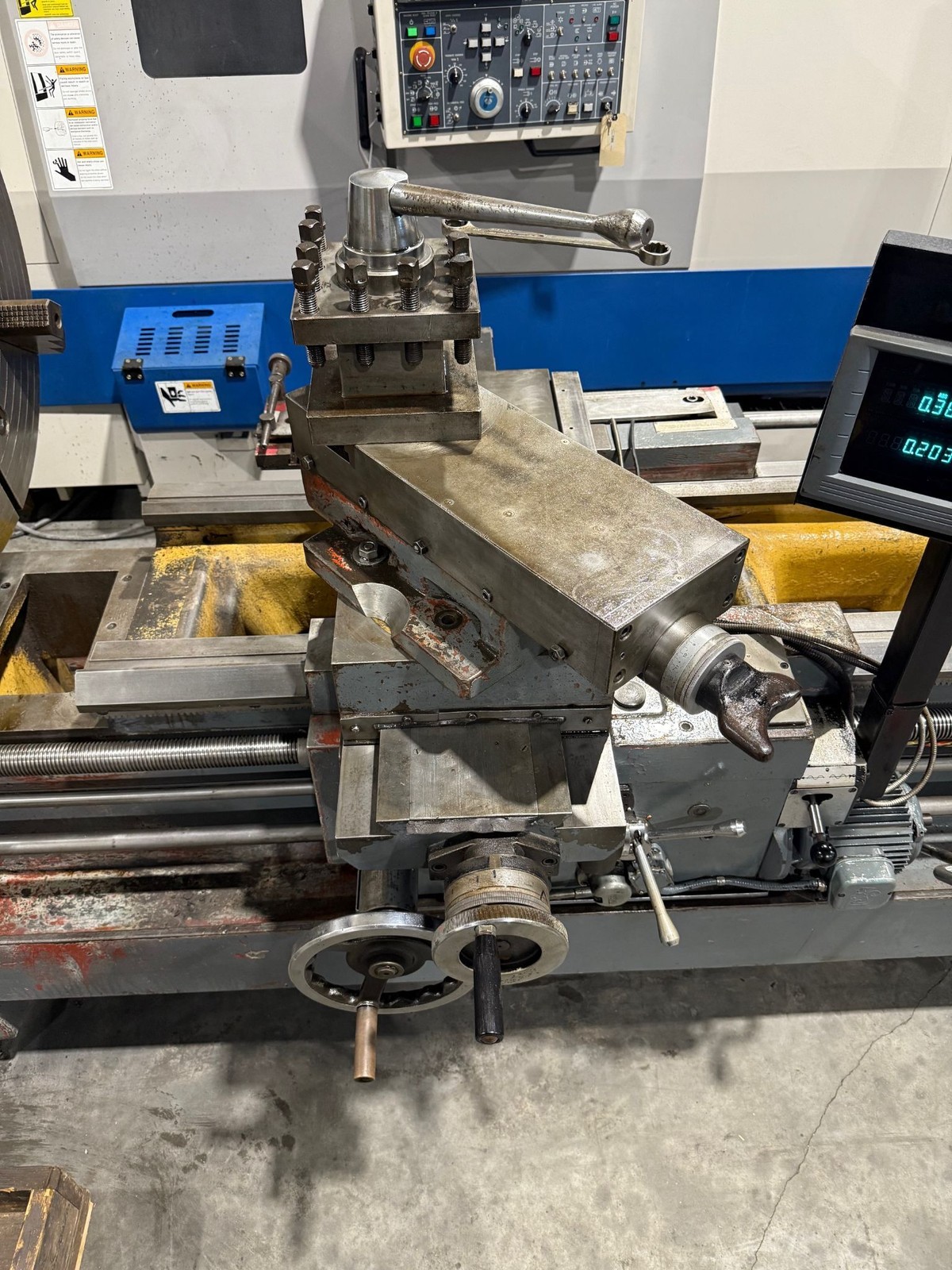 GEMINIS Republic Lagun GE-1000 39”/48” x 120”cc Hollow Spindle Lathe 20” #7566