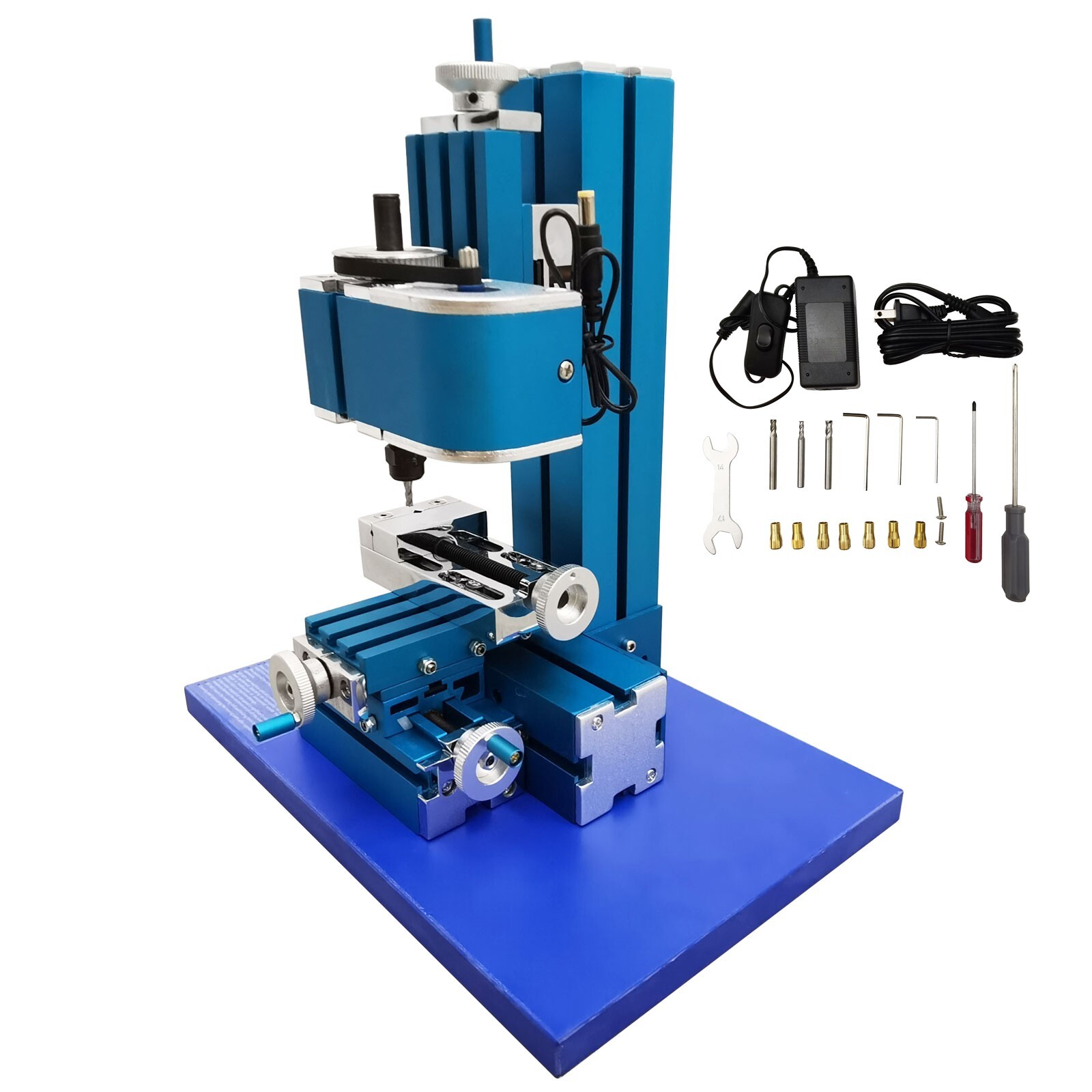 AC100V-240V Mini Metal Milling Machine for Wood, Plastic and Soft Metal