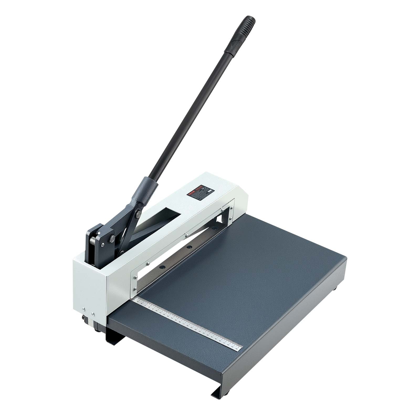 VEVOR 12 in Manual Guillotine Shear Metal Steel Sheet Plate Cutter for Circuit