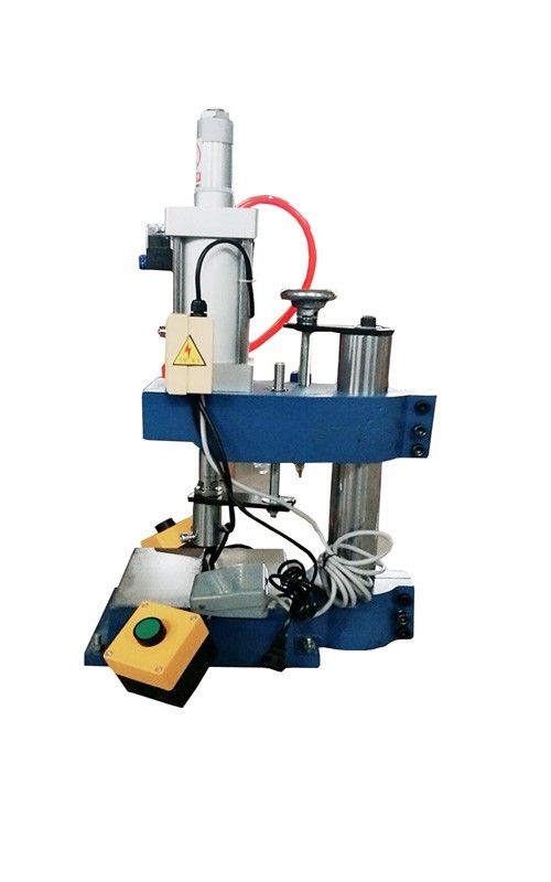 660Lb/300kg Pneumatic Punch Punching Press Machine 2-4in Stroke 2 Buttons 110V