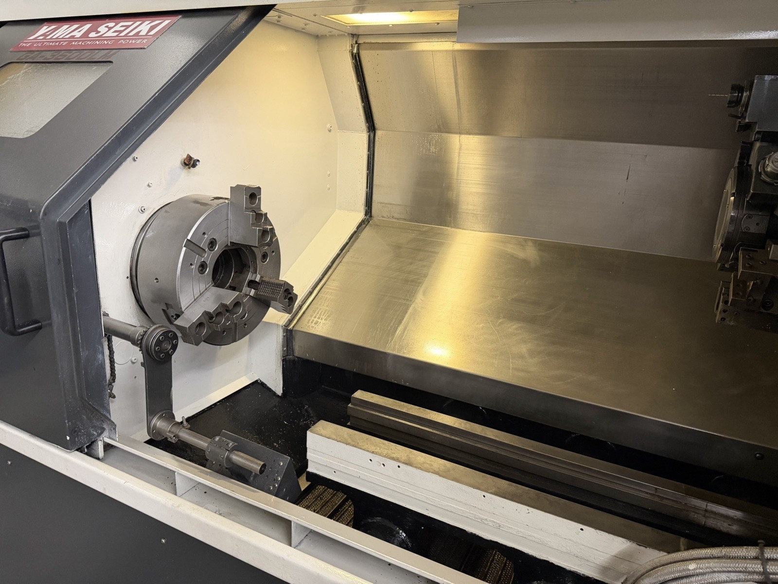 2012 Yama Seiki GA-3600LM CNC Lathe- Video link in the description
