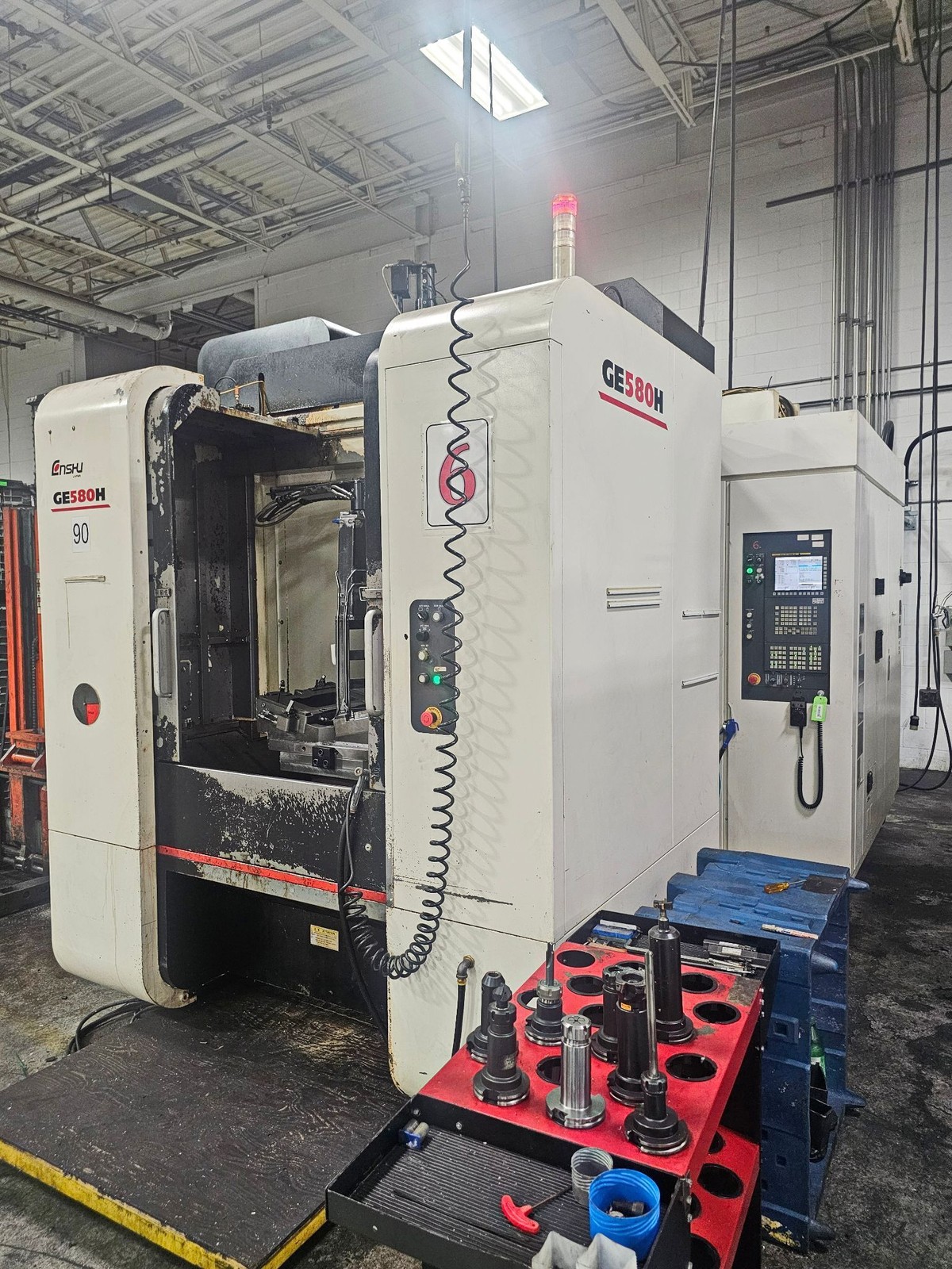 2016 ENSHU GE580H HORIZONTAL CNC MACHINING CENTER