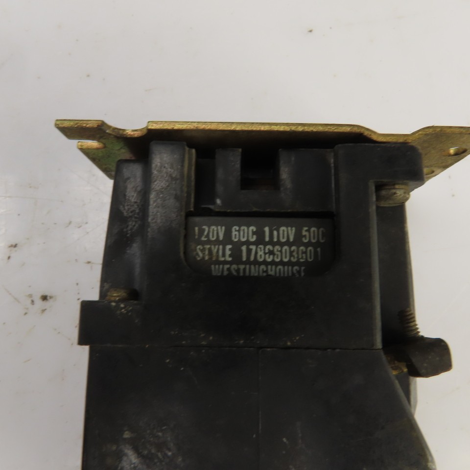 Westinghouse BFF Industrial Control Relay 120V AC Coil