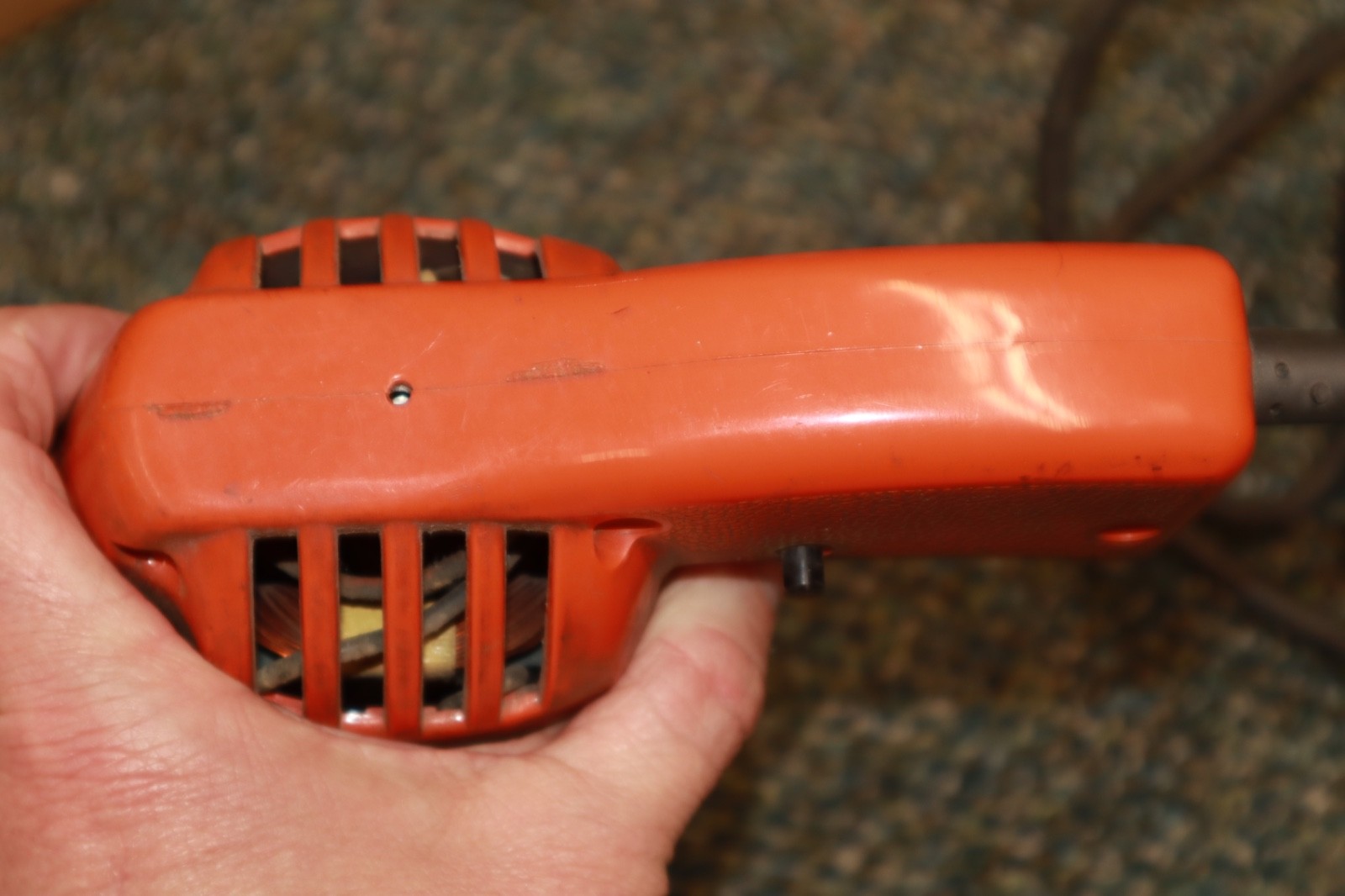 Vintage Used Ram # R-100 Heavy Duty Sheet Metal Shear Corded Tool