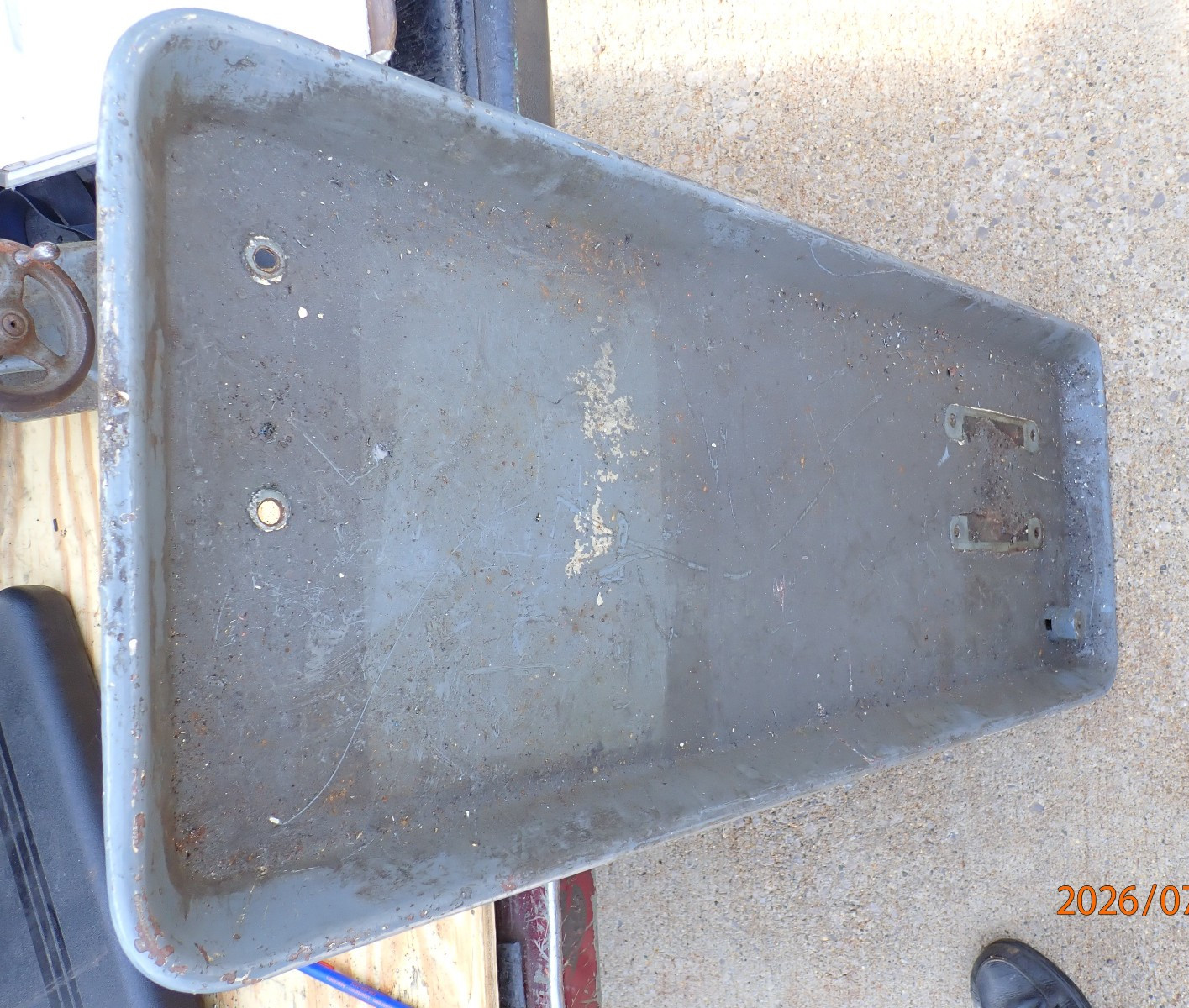 VINTAGE DRIP PAN FOR SOUTH BEND HEAVY 10 METAL LATHE
