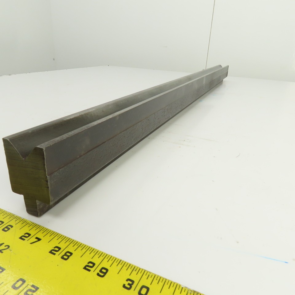 36-3/4″ Press Brake Forming 90° V Angle Die Block 1/2″ Tang 1-5/8″H 1-1/2″ Thic
