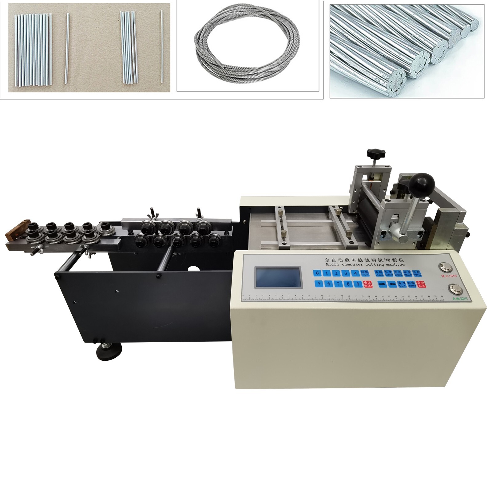 Automatic Cutting Machine Metal Wire Straightening and Cutting Machine AC220V